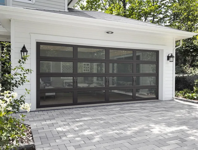 Shelton Garage Door Repair design specialist presenting custom garage door options to Shelton homeowner