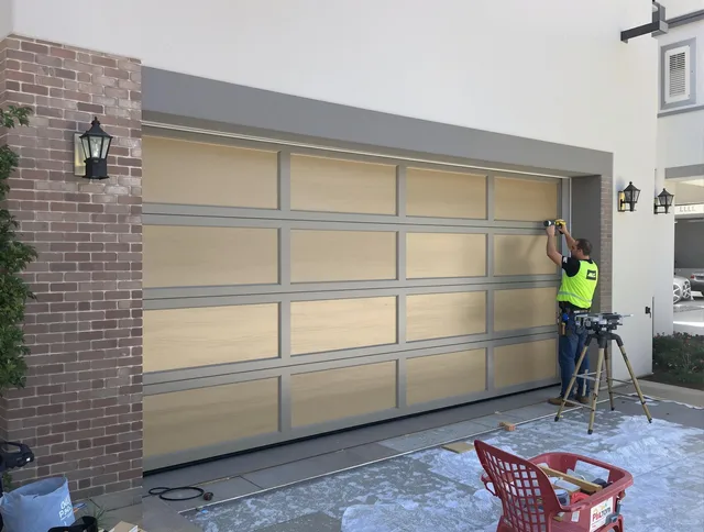 Garage door replacement service by Shelton Garage Door Repair in Shelton