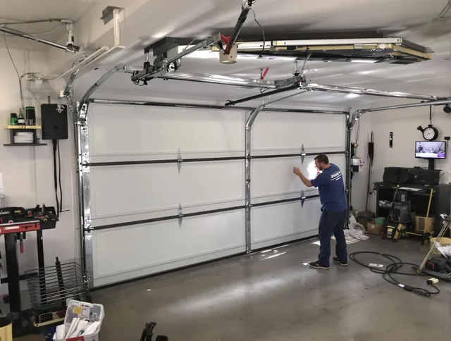 Professional garage door repair service by Shelton Garage Door Repair in Shelton