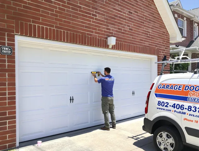 Local garage door repair service by Shelton Garage Door Repair in Shelton
